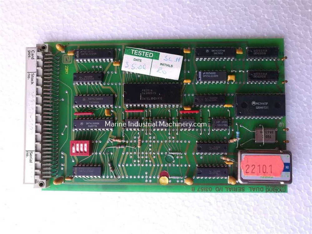 Moland 03157 B Dual Serial Input Output Alarm Card