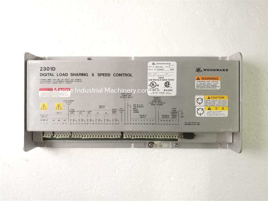 Woodward 2301D Digital Load Sharing & Speed Control
