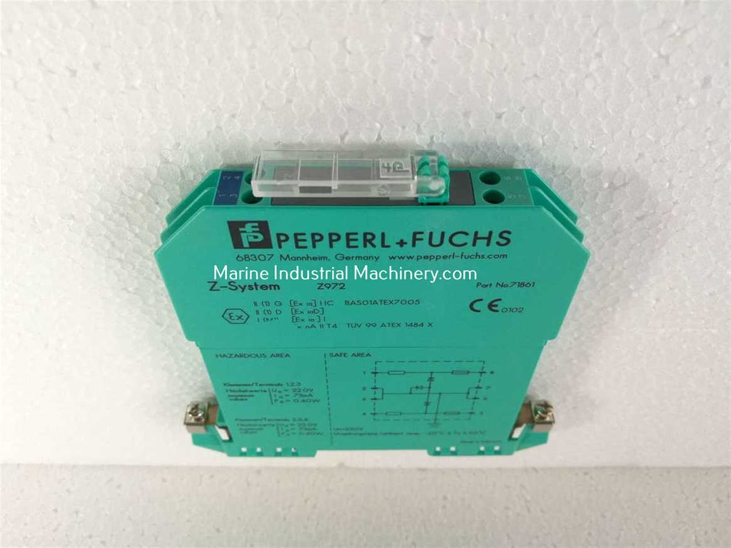 Pepperl+Fuchs Z972 Zener Barrier Analog Output