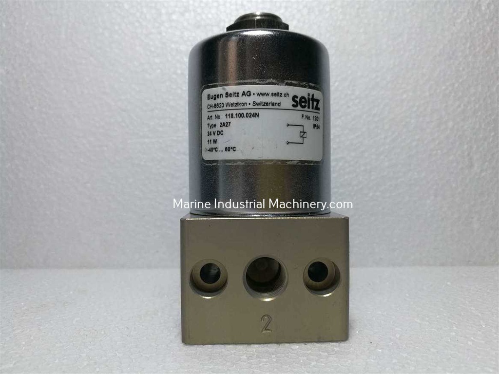 Eugen Seitz AG 2A27 118.100.024N Solenoid Valve