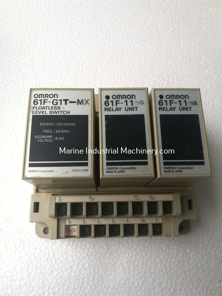 Omron 61F-G1T-MX Floatless Level Switch with 61F-11 Relay Unit