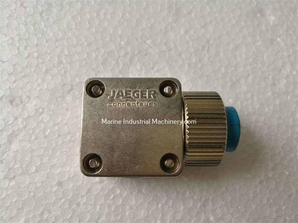 Jaeger 0429 530 06 3 Way Cable Mount MIL Spec Circular Connector Plug