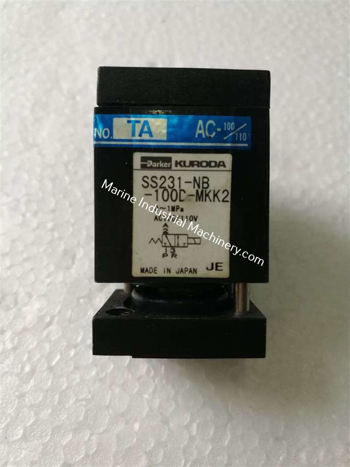 Parker Kuroda SS231-NB-100D-MKK2 Solenoid Valve