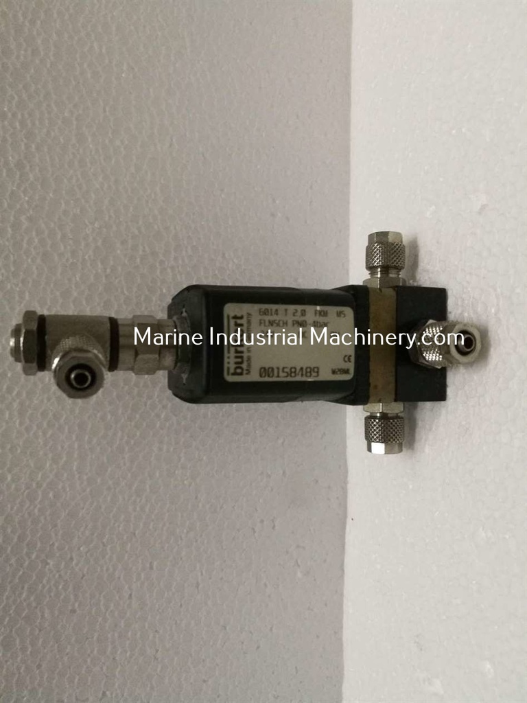 Burkert 6014 T 2.0 FKM MS Solenoid Valve