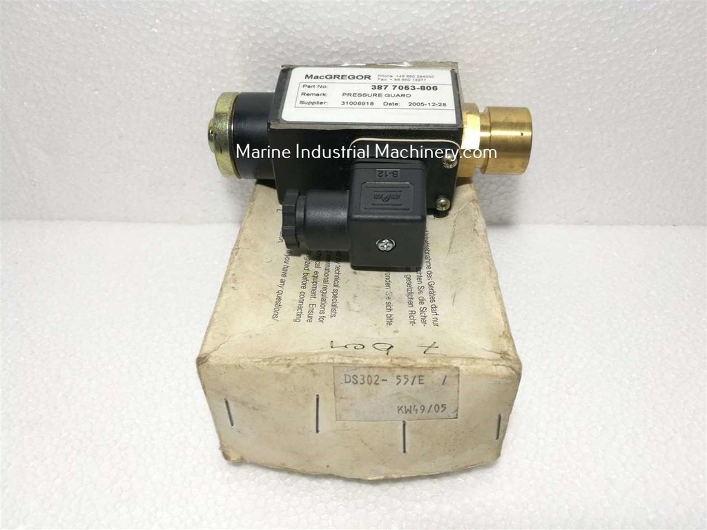 MacGREGOR 387 7053-806 Pressure Guard