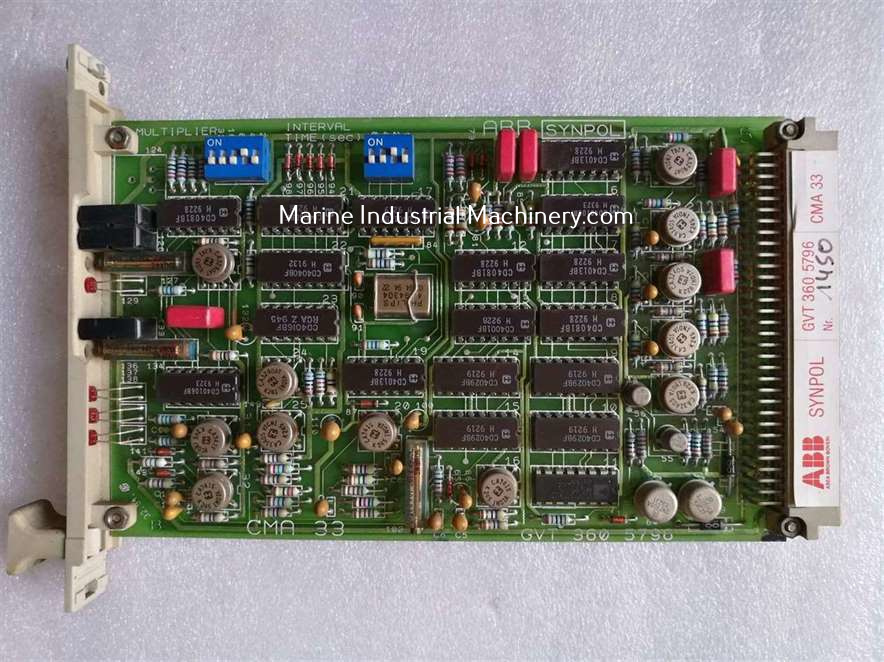 ABB SYNPOL CMA 33 GVT 360 5796 Pcb Card