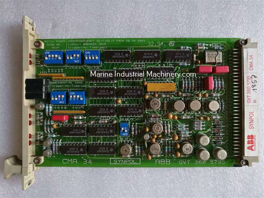ABB SYNPOL CMA 34 GVT 360 5795 Terminal Borad