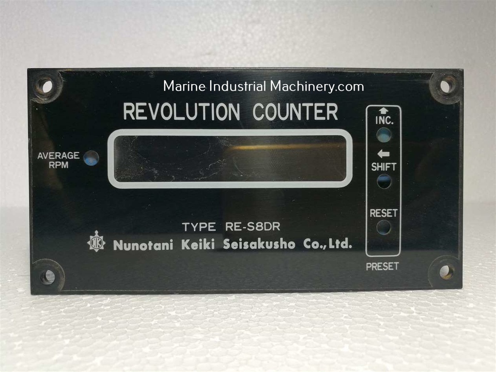 Nunotani Keiki RE-S8DR Revolution Counter