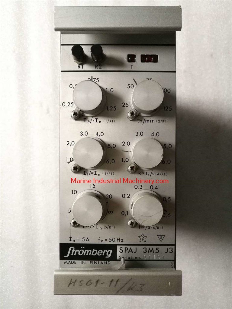 Stromberg SPAJ 3M5 J3 Relay