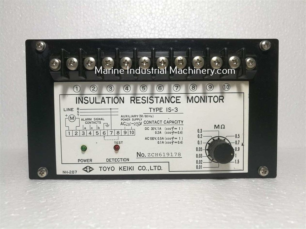 Toyo Keiki IS-3 Insulation Resistance Monitor