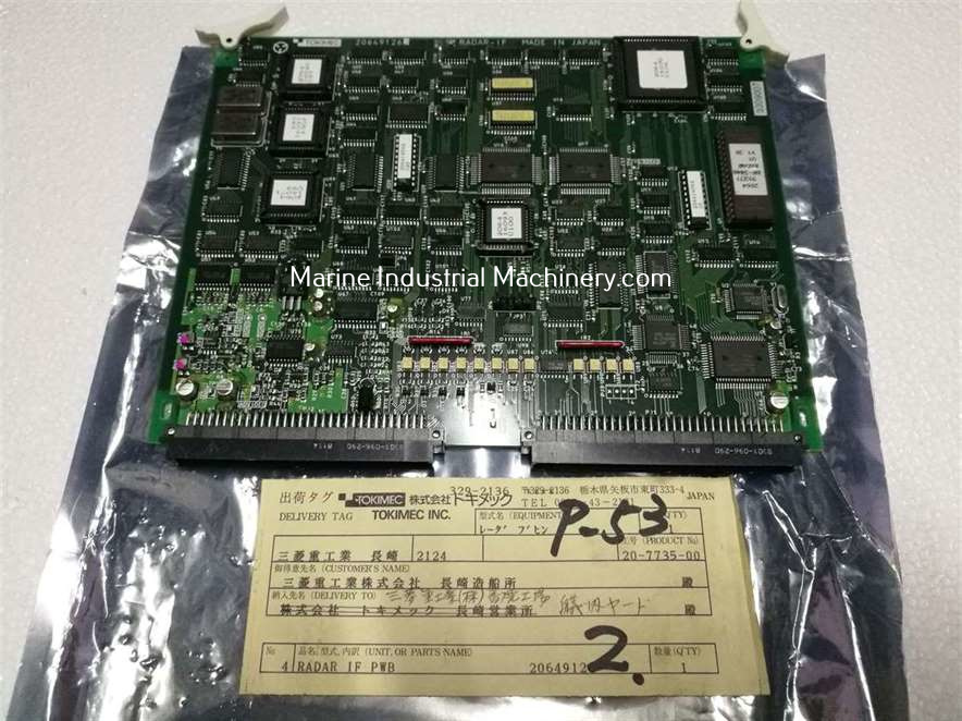 Tokimec 206491263 2T Radar-IF Pcb Card