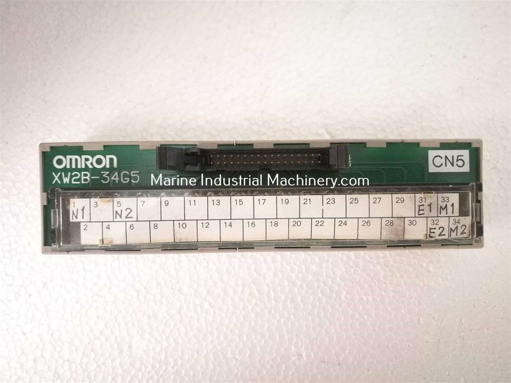 Omron XW2B-34G5 Screw Terminal Block