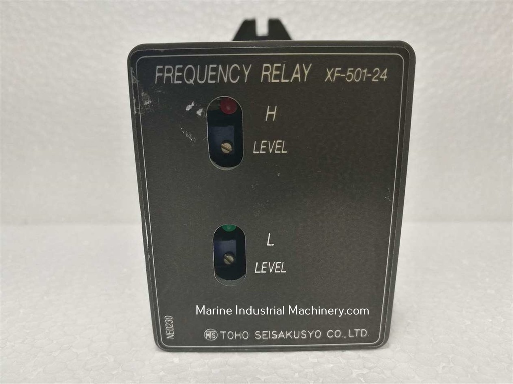 Toho Seisakusyo XF-501-24 Frequency Relay