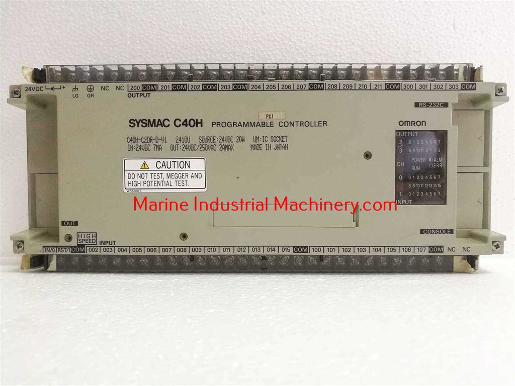 Omron SYSMAC C4OH Programmable Controller