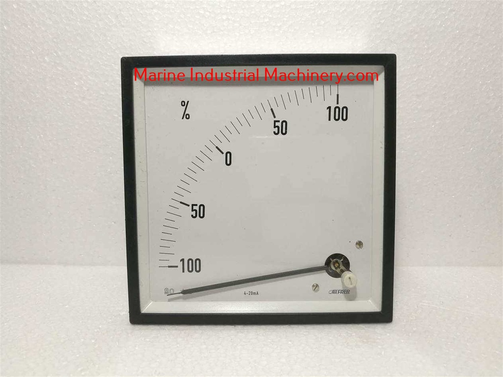 Frer (100-0-100%) Analog Meter