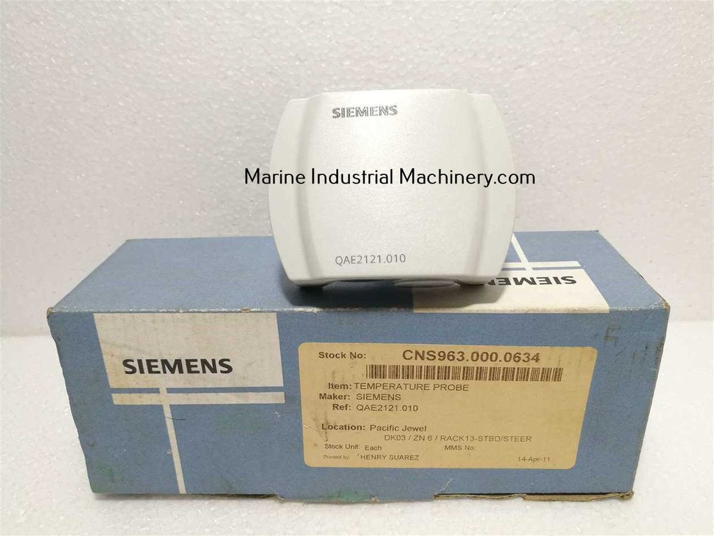 Siemens QAE2121.010 Temperature Sensor
