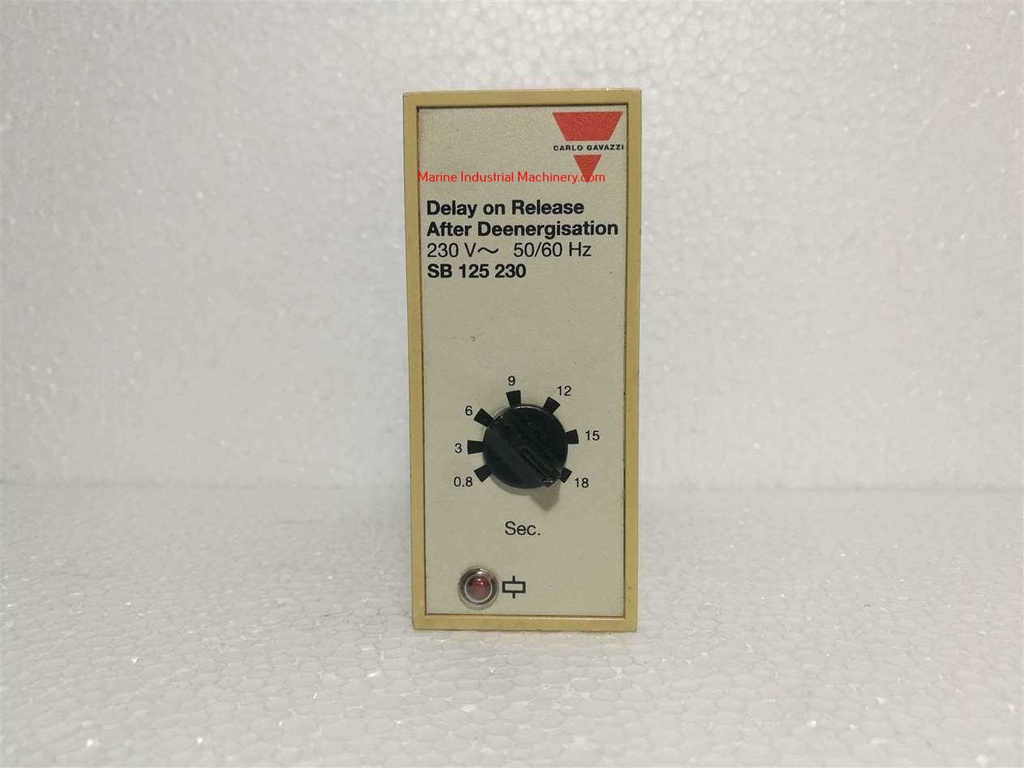 Carlo Gavazzi SB125230 Delay on Release After Deenergisation
