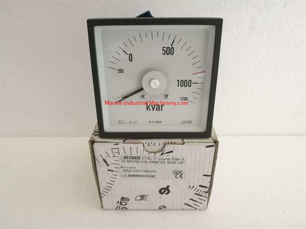 Frer DC Moving coil Ammeter (-200-0-1200kvar)