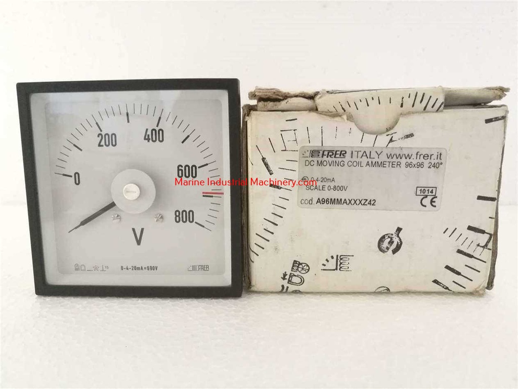 Frer DC Moving Coil Ammeter (0-800rpm)