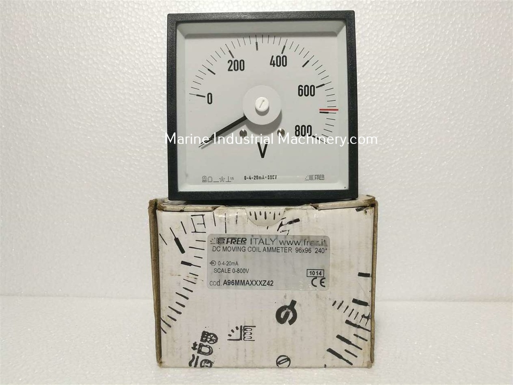 Frer DC Moving Coil Ammeter (0-800V)