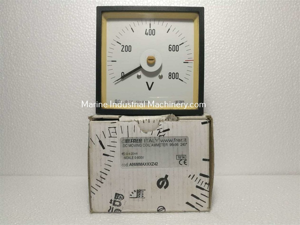 Frer (0-800V) DC Moving Coil Ammeter 
