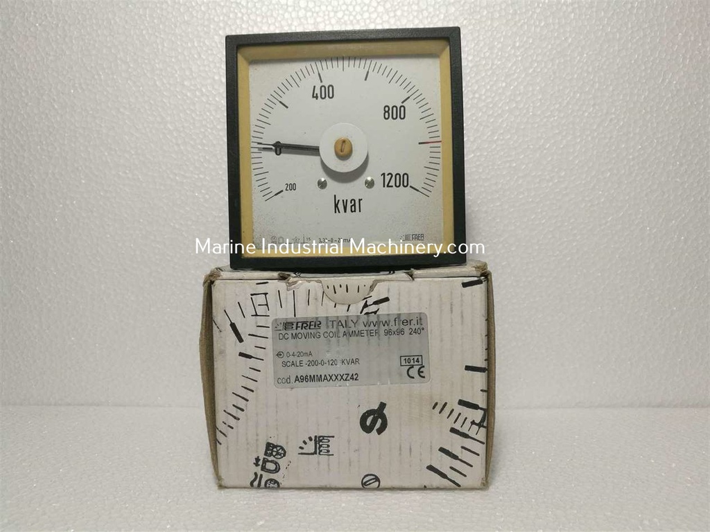 Frer DC moving Coil Ammeter (-200-0-1200kvar)