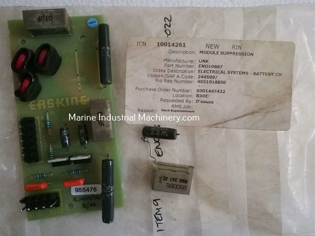 Erskine ENO10687 PCB Board