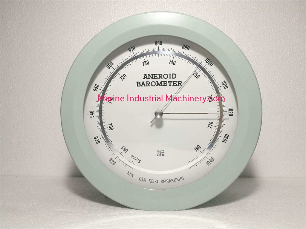Tokyo OTA Keiki Seisakusho Huge 9 Inch Aneroid Barometer