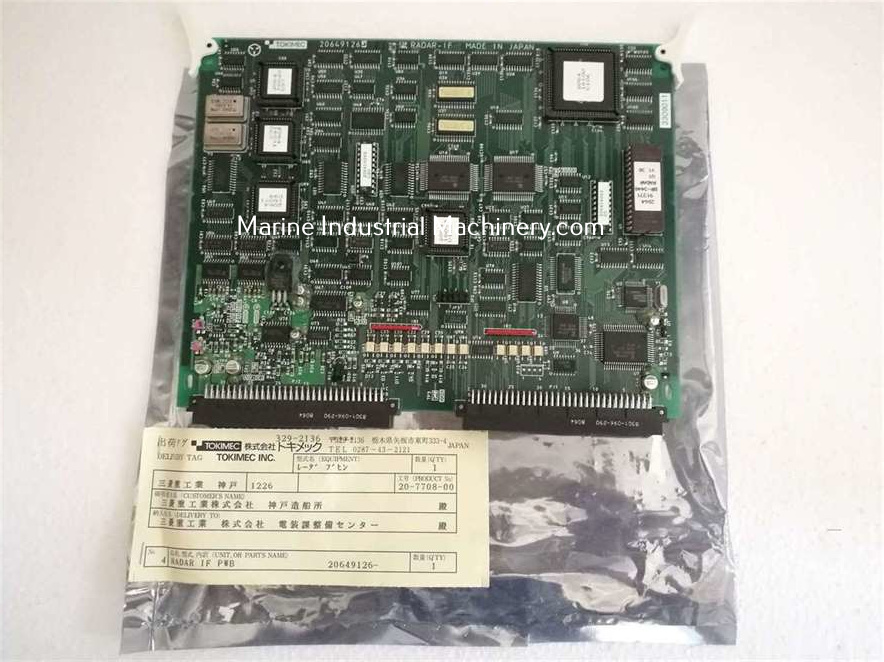 Tokimec 206491263 Radar-IF Pcb Card