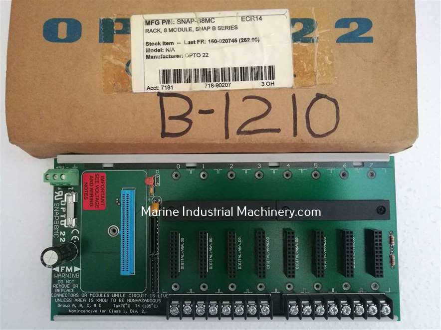 Opto 22 SNAP-B8MC Rack Module