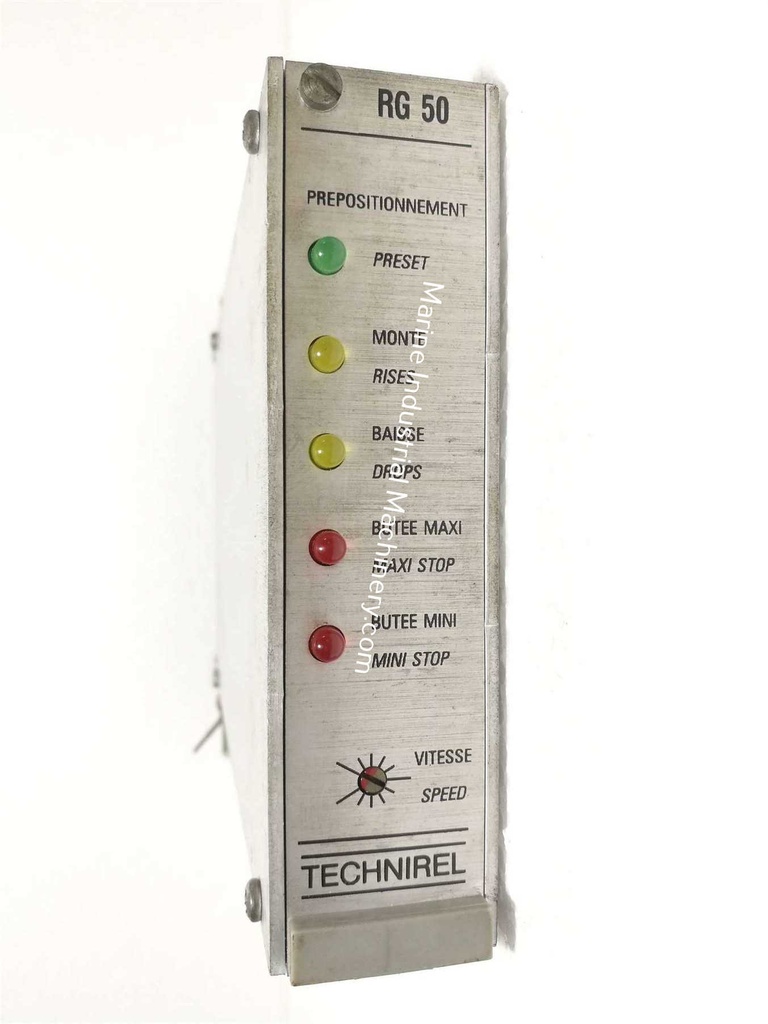 Technirel RG 50 Prepositionnement