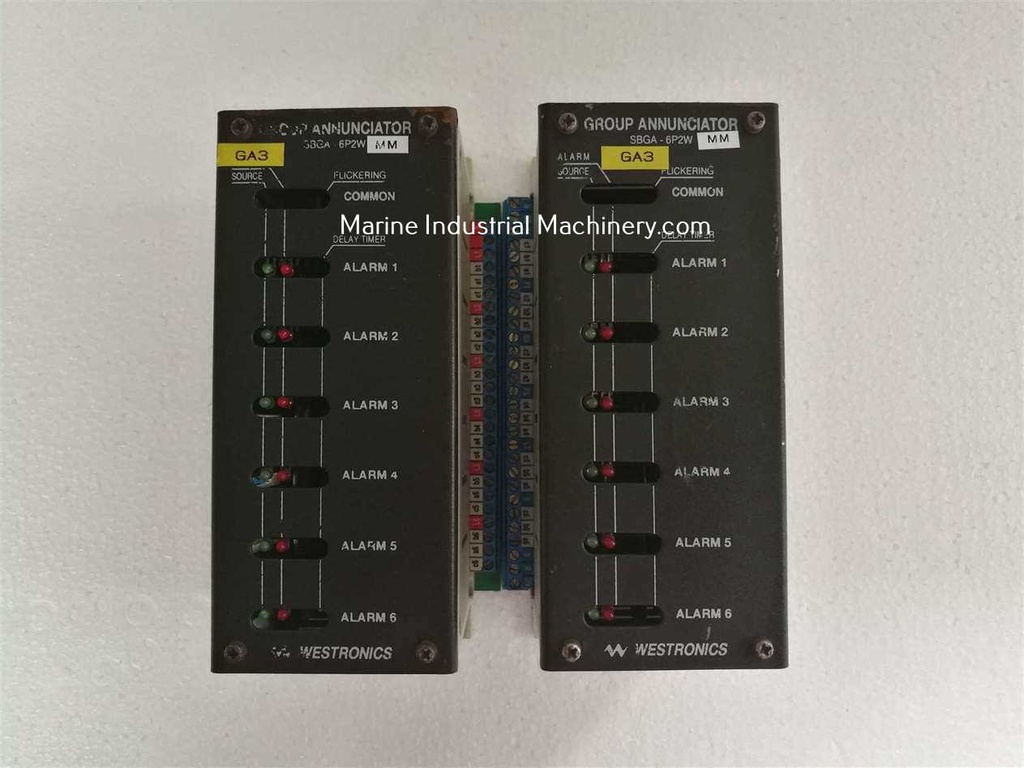 Westronics SBGA-6P2W Group Annuciator