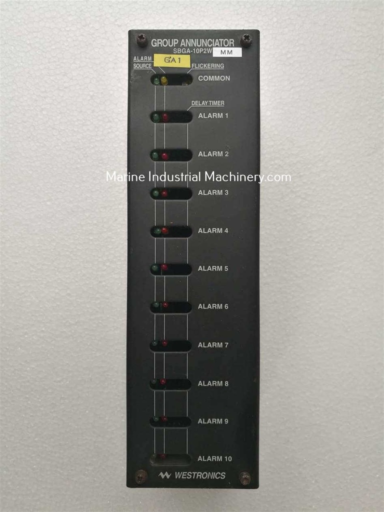 Westronics SBGA-10P2W Group Annunciator