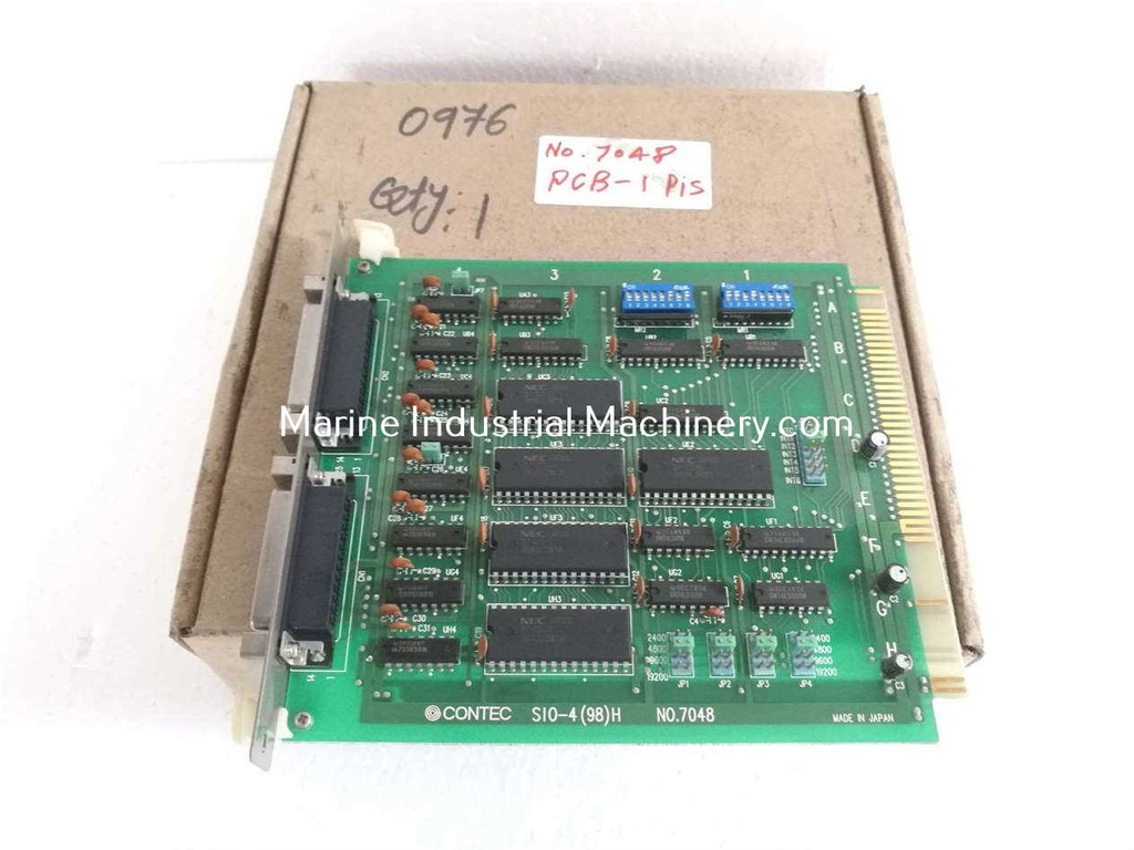 Contec SIO-4(98)H No. 7048 Printed Circuit Board