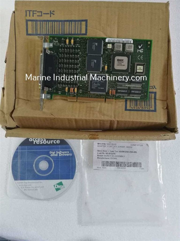 Digi 55000536-05 Acceleport 8r 920-PCI Adapter Card