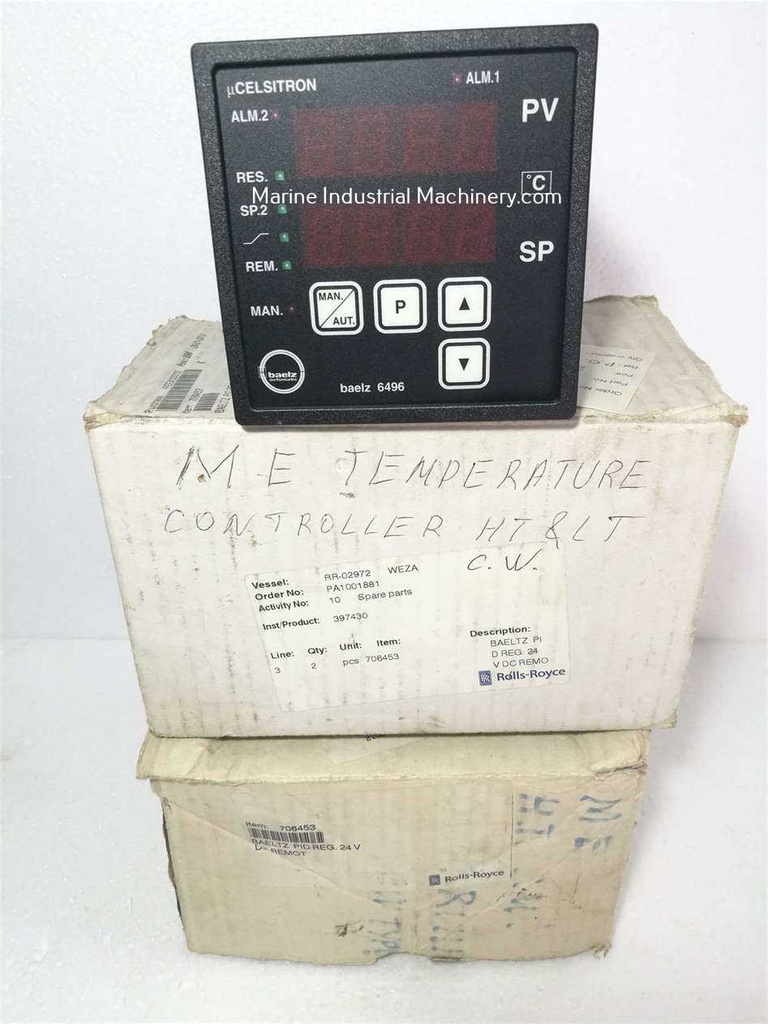 Baelz 6496/2-2.4-S7.1-S8.1-24VDC Pid Continuous Controller