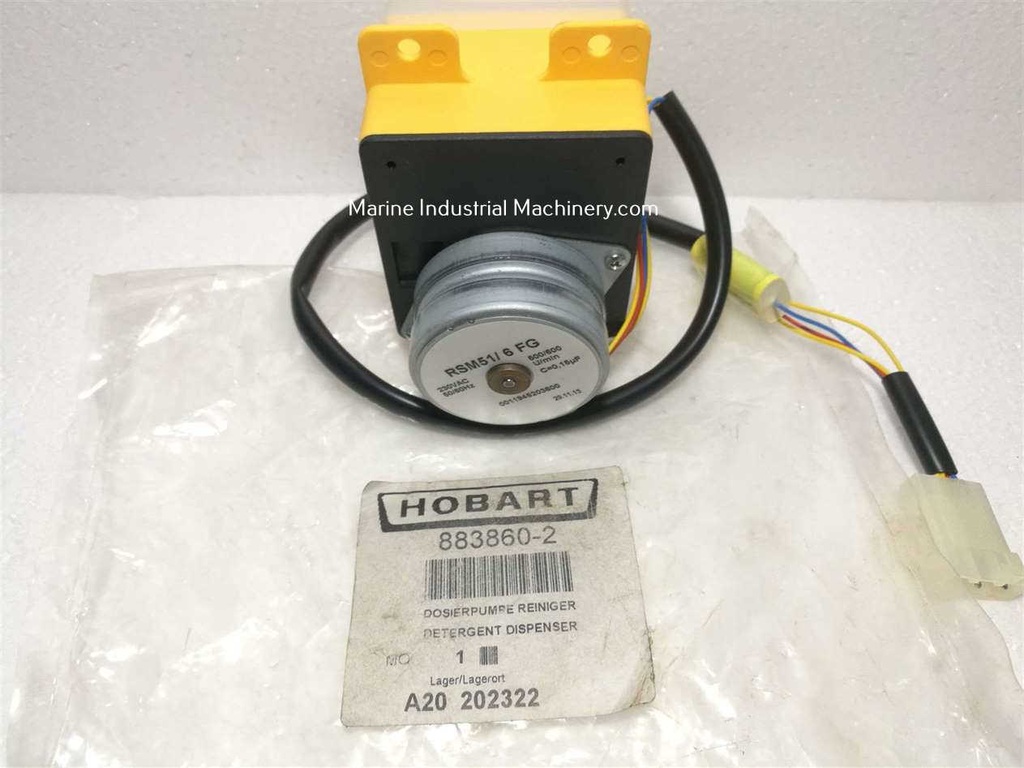 Hobart RSM51/6 FG Dishwasher Dosing Pump