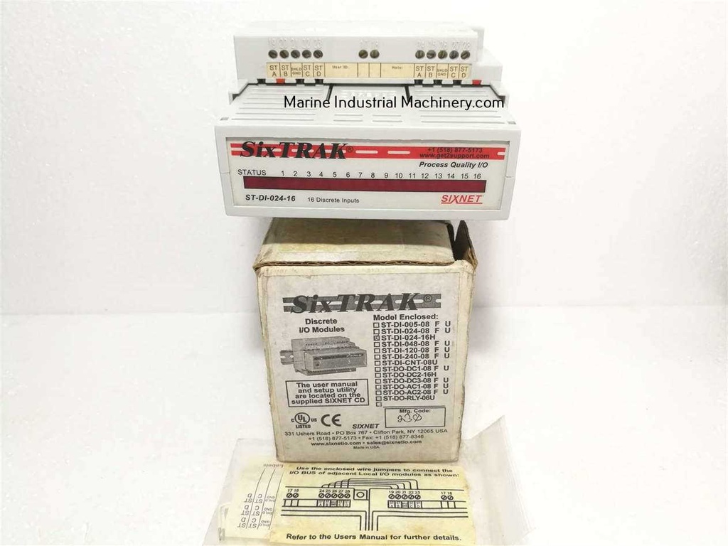 Sixnet SixTrak ST-DI-024-16 Discrete I/O Module