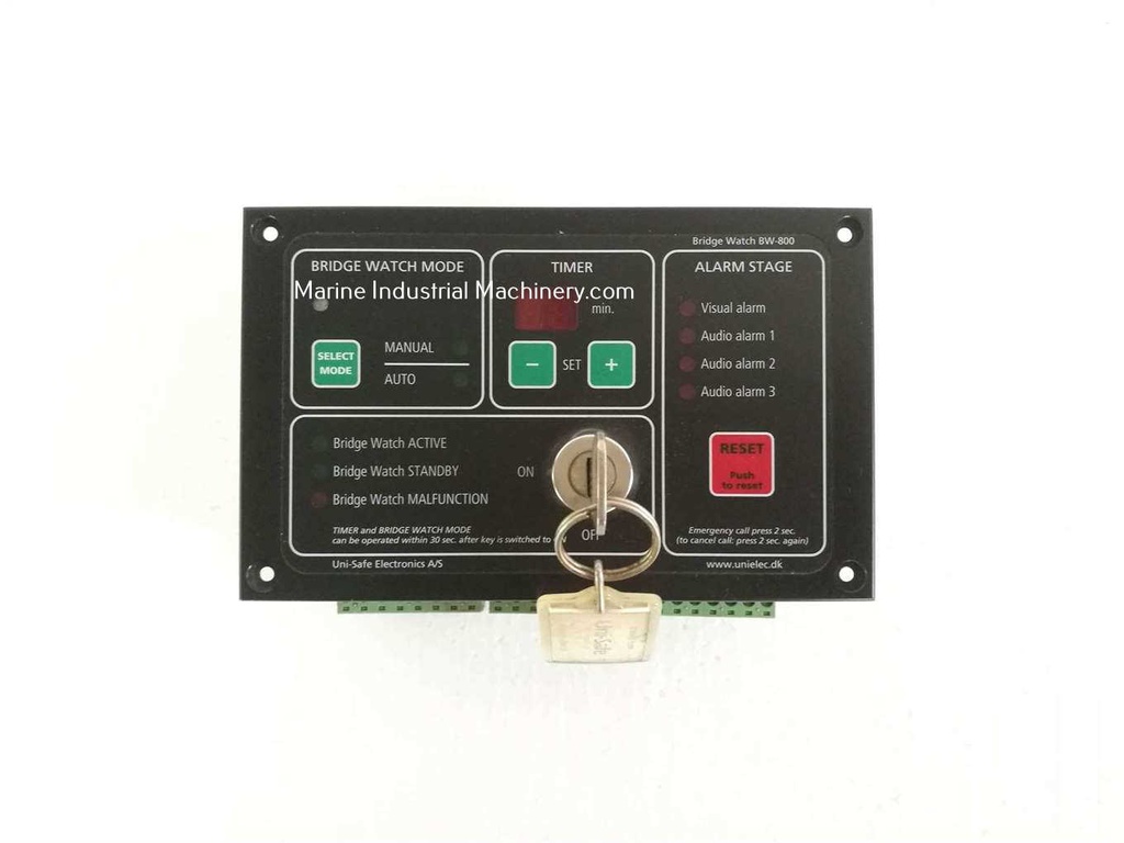 Uni-Safe BNWAS BW-800 Bridge Watch Mode