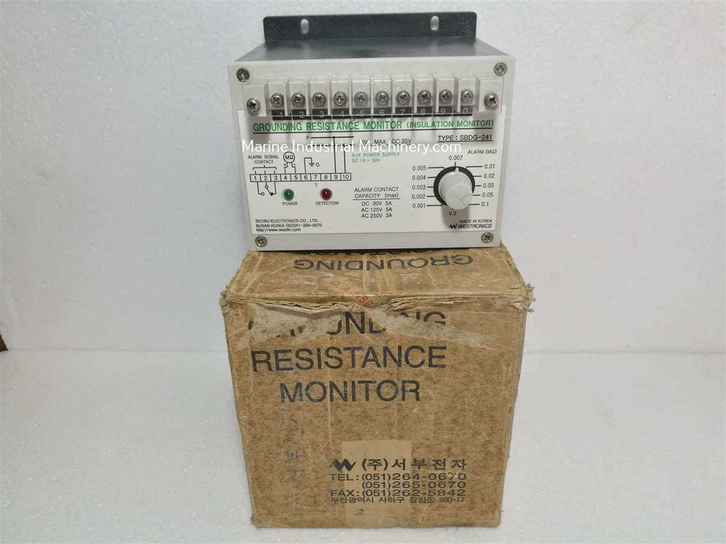 Westronics SBDG-241 Grounding Resistance Monitor
