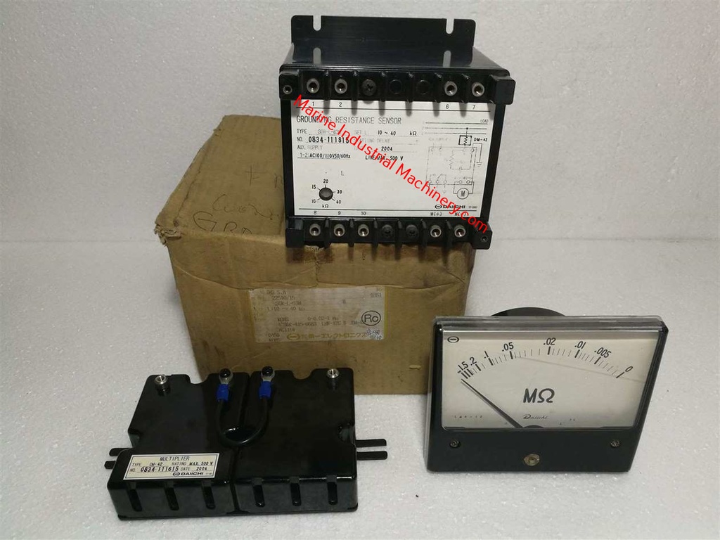 Daiichi DM-42 Multiplier, LMK-12 Oblong Meter,SGR-L-63M Grounding Resistance Sensor (SET)