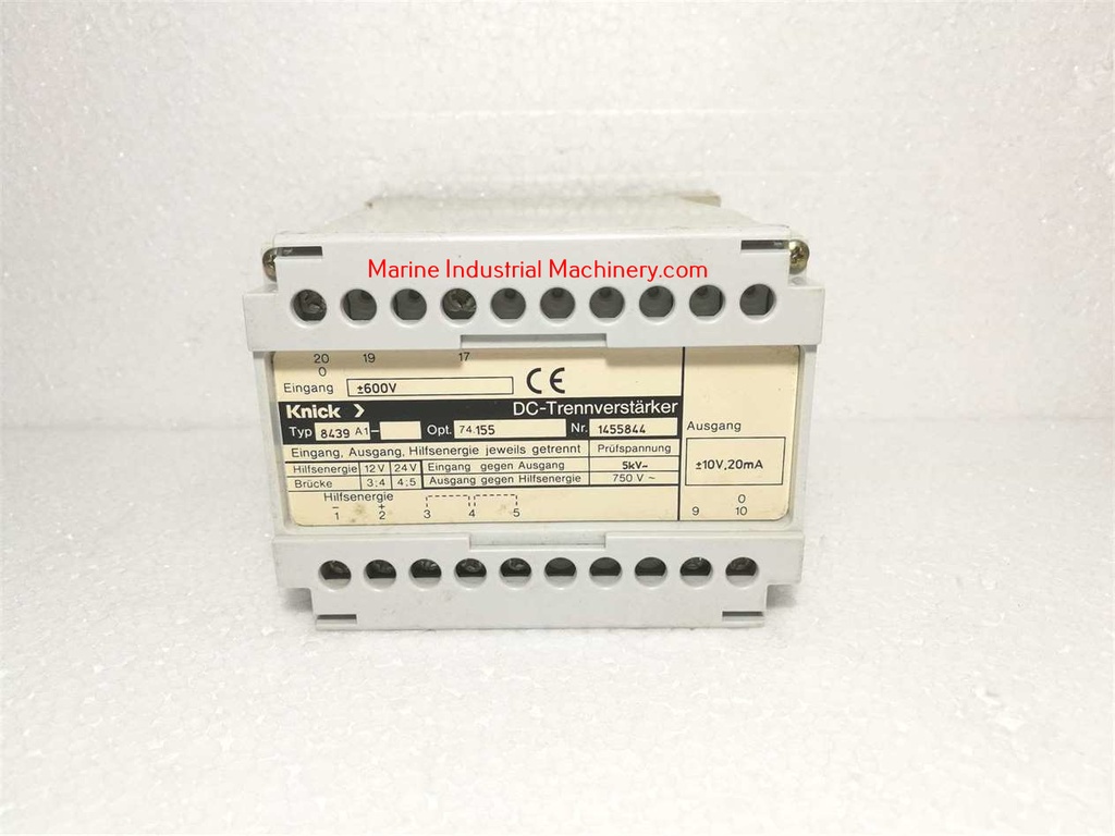 Knick 8439A1 DC-Trennverstarker Amplifier