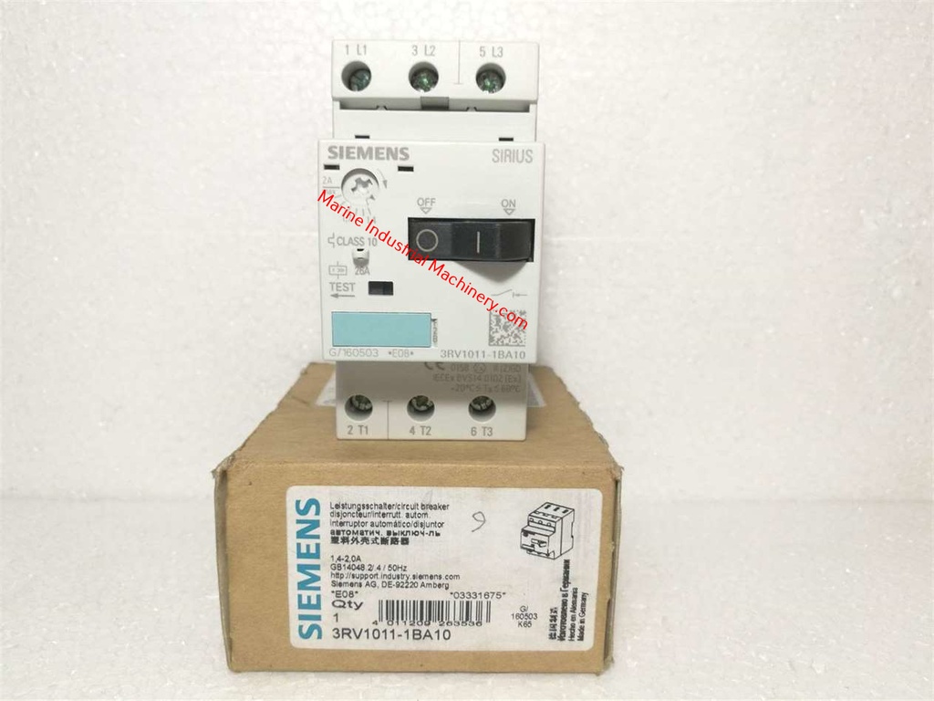 Siemens SIRIUS 3RV1011-1BA10 Motor Protectors