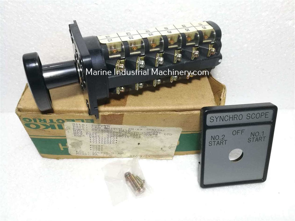 Seiko Electric EN-6X 031TA Cam Switch Synchro Scope