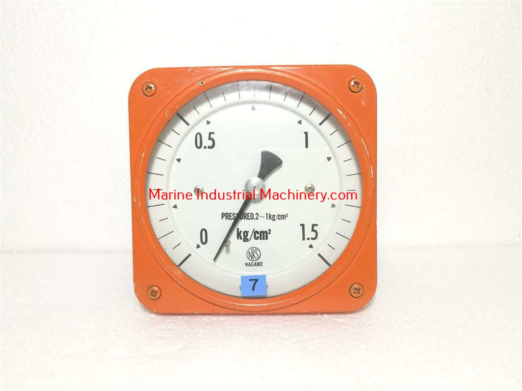 Nagano (NKS) Pressure Gauge (0-1.5kg/cm²)