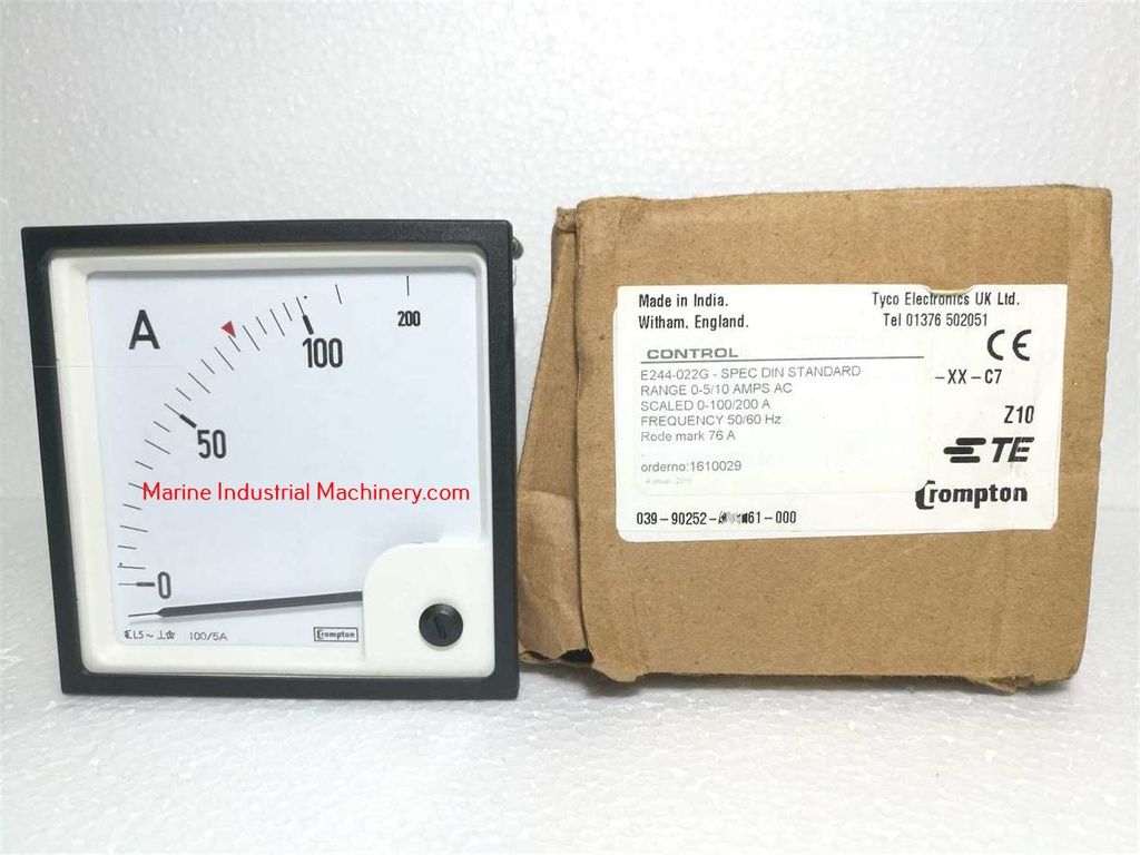 Crompton E244-022G-Din Standard Ammeter