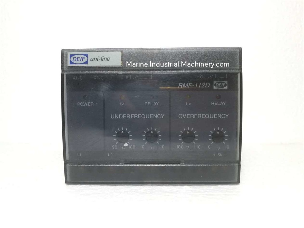 DEIF RMF-112D Frequency Relay 110VAC