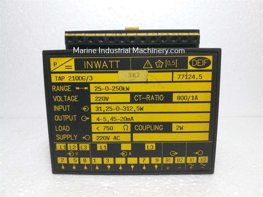 DEIF TAP 210DG/3 Inwatt Transducer