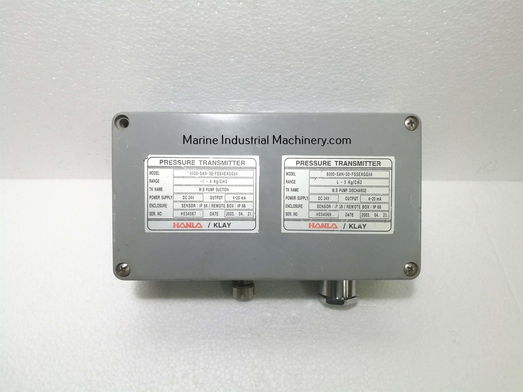Hanla 8000-SAN-30-FSSEXGG54 Pressure Transmitter