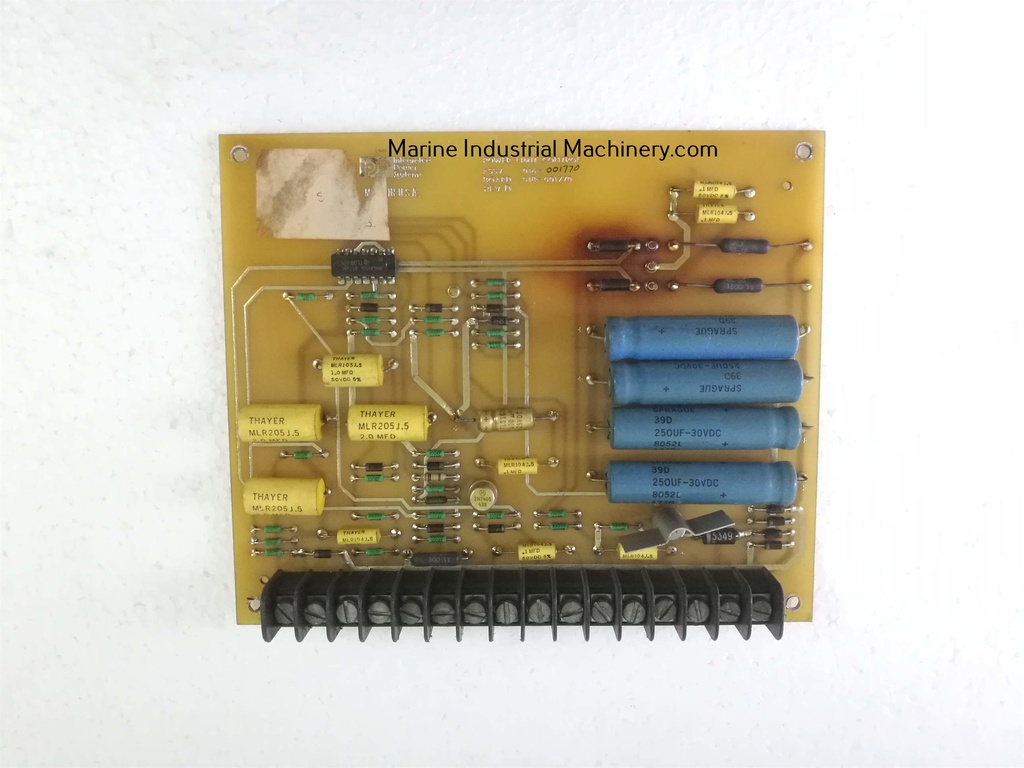 Integrated Power System 016-001770 Power Limit Control Pcb